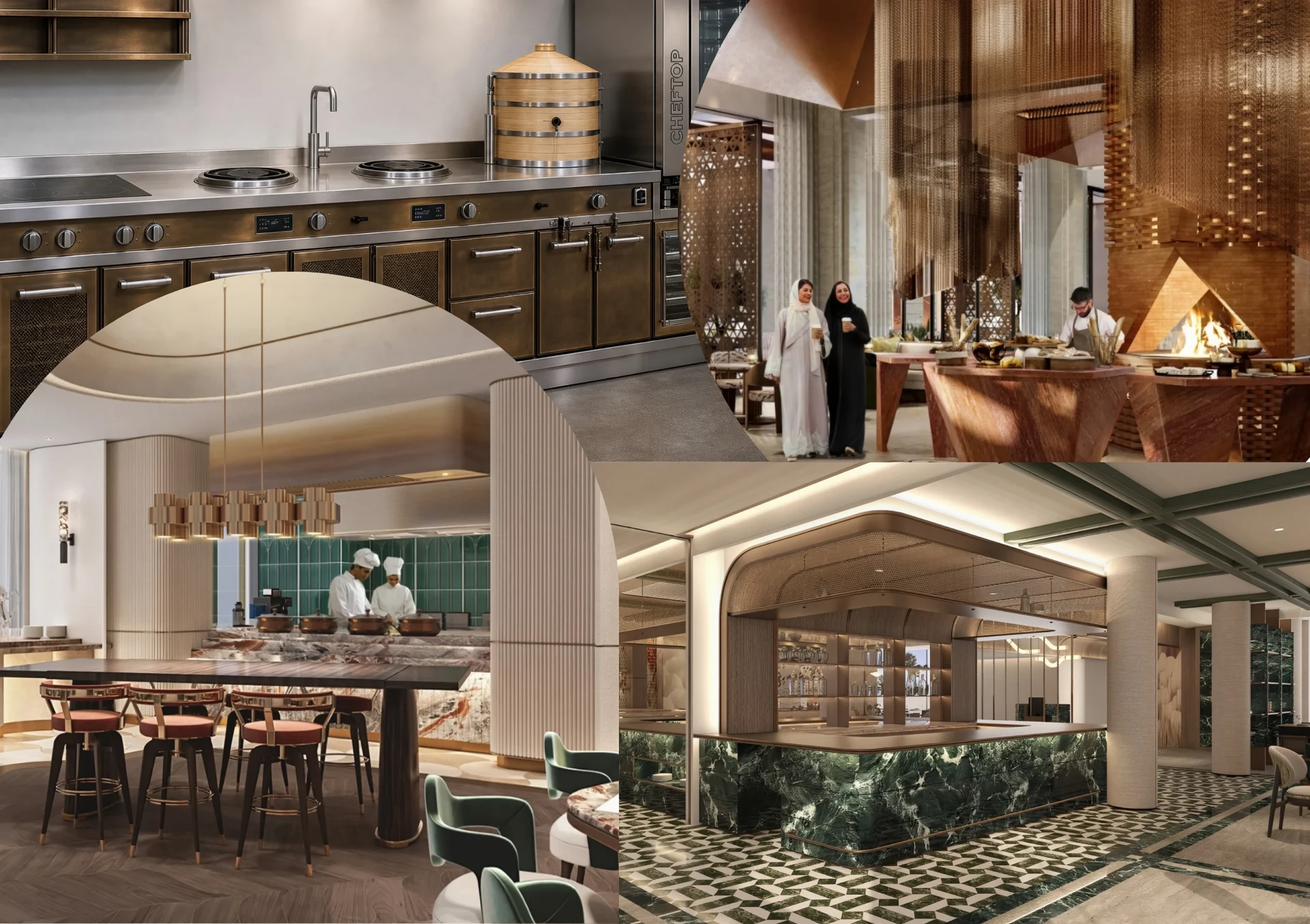 Kitchen equipment and hospitality interiors